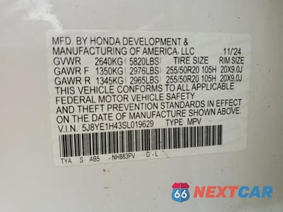 Zdjęcie 13 z 13 samochodu: 2025 ACURA MDX TECHNOLOGY VIN:5J8YE1H43SL019629 - miniatura