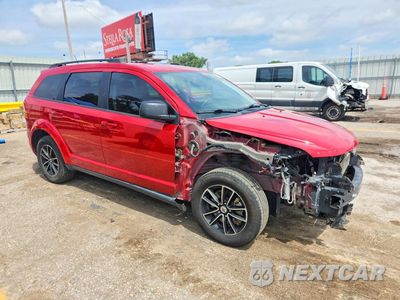 Czwarte zdjęcie samochodu z boku: 2018 DODGE JOURNEY SE VIN:3C4PDCABXJT385897 - miniatura