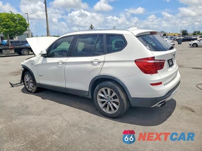 Drugie zdjęcie samochodu z przodu: 2017 BMW X3 SDRIVE28I VIN:5UXWZ7C50H0V85883 - miniatura