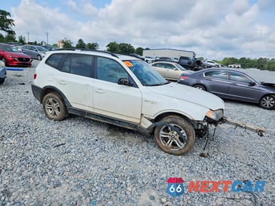 Czwarte zdjęcie samochodu z boku: 2004 BMW X3 3.0I VIN:WBXPA934X4WD01317 - miniatura