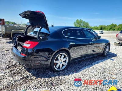 Trzecie zdjęcie samochodu z tyłu: 2016 MASERATI QUATTROPORTE S VIN:ZAM56RPAXG1188579 - miniatura