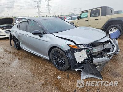 Czwarte zdjęcie samochodu z boku: 2022 TOYOTA CAMRY XSE VIN:4T1K61BK4NU047524 - miniatura