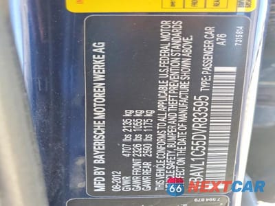 Zdjęcie 13 z 13 samochodu: 2013 BMW X1 XDRIVE28I VIN:WBAVL1C55DVR83595 - miniatura
