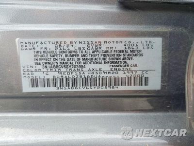 Zdjęcie 12 z 12 samochodu: 2025 NISSAN SENTRA VIN:3N1AB8CV6SY205984 - miniatura