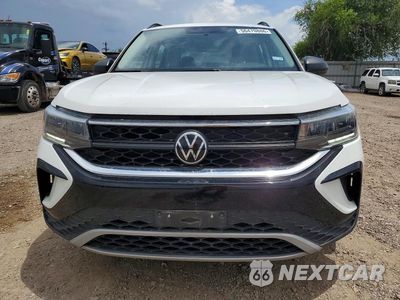 Piąte zdjęcie samochodu w środku: 2022 VOLKSWAGEN TAOS SE BLACK VIN:3VVCX7B21NM069625 - miniatura