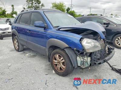 Czwarte zdjęcie samochodu z boku: 2006 HYUNDAI TUCSON VIN:KM8JN12D86U295017 - miniatura
