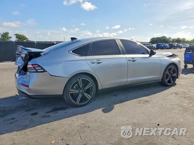 Trzecie zdjęcie samochodu z tyłu: 2025 HONDA ACCORD HYBRID SPORT VIN:1HGCY2F57SA009068 - miniatura