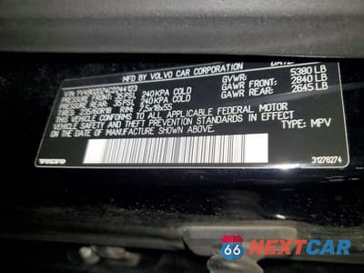 Zdjęcie 13 z 13 samochodu: 2012 VOLVO XC60 T6 VIN:YV4902DZ4C2244123 - miniatura