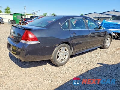 Trzecie zdjęcie samochodu z tyłu: 2012 CHEVROLET IMPALA LT VIN:2G1WB5E34C1314241 - miniatura