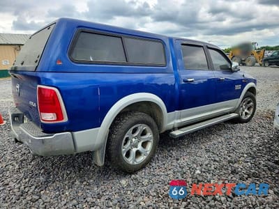 Trzecie zdjęcie samochodu z tyłu: 2018 RAM 1500 LARAMIE VIN:1C6RR7NM7JS255842 - miniatura