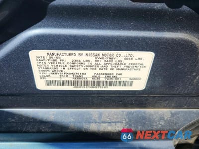 Zdjęcie 12 z 12 samochodu: 2008 INFINITI G35 X VIN:JNKBV61FX8M275183 - miniatura