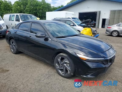 Czwarte zdjęcie samochodu z boku: 2025 HYUNDAI ELANTRA SEL CONVENIENCE VIN:KMHLS4DG4SU902048 - miniatura