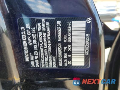 Zdjęcie 12 z 12 samochodu: 2018 INFINITI QX30 LUXURY VIN:SJKCH5CR9JA052426 - miniatura