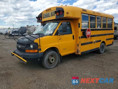 2010 CHEVROLET EXPRESS CU - SCHOOL BUS 1GB9G5AG9A1165394 - główne zdjęcie licytacji z USA - miniatura