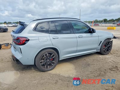 Trzecie zdjęcie samochodu z tyłu: 2022 BMW X3 M40I VIN:5UX83DP06N9J46427 - miniatura