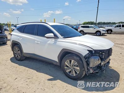 Czwarte zdjęcie samochodu z boku: 2024 HYUNDAI TUCSON BLUE VIN:KM8JBCD13RU232659 - miniatura