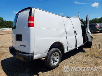 Trzecie zdjęcie samochodu z tyłu: 2009 CHEVROLET EXPRESS G1500 DELIVERY VAN VIN:1GCFG15X091112726 - miniatura