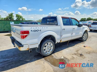 Trzecie zdjęcie samochodu z tyłu: 2012 FORD F150 SUPERCREW VIN:1FTFW1ET8CFB16839 - miniatura