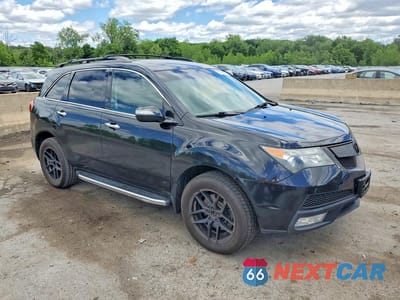 Czwarte zdjęcie samochodu z boku: 2013 ACURA MDX TECHNOLOGY VIN:2HNYD2H30DH502522 - miniatura