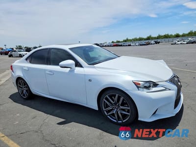 Czwarte zdjęcie samochodu z boku: 2016 LEXUS IS 200T VIN:JTHBA1D25G5037001 - miniatura