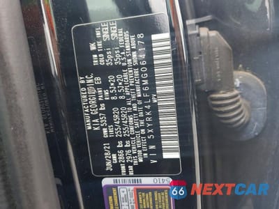 Zdjęcie 14 z 14 samochodu: 2021 KIA SORENTO SX PRESTIGE VIN:5XYRK4LF6MG064178 - miniatura