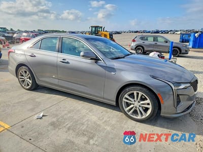 Czwarte zdjęcie samochodu z boku: 2021 CADILLAC CT4 LUXURY VIN:1G6DJ5RK1M0147968 - miniatura