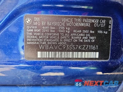 Zdjęcie 12 z 12 samochodu: 2007 BMW 328 XI VIN:WBAVC93557KZ71161 - miniatura