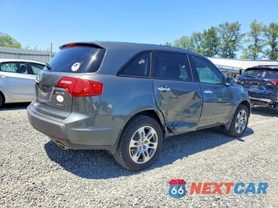 Trzecie zdjęcie samochodu z tyłu: 2008 ACURA MDX VIN:2HNYD28288H517279 - miniatura