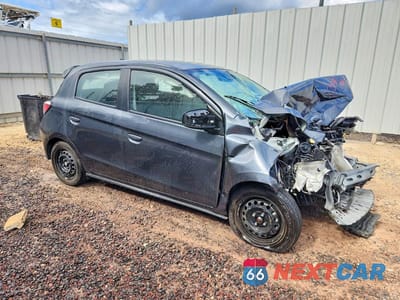 Czwarte zdjęcie samochodu z boku: 2024 MITSUBISHI MIRAGE ES VIN:ML32AUHJ0RH019191 - miniatura