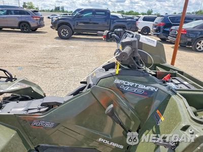 Piąte zdjęcie samochodu w środku: 2022 POLARIS SPORTSMAN 450 ATV VIN:4XASEE506NA155404 - miniatura