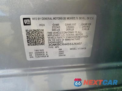 Zdjęcie 13 z 13 samochodu: 2025 CHEVROLET BLAZER 2LT VIN:3GNKBCR44SS126407 - miniatura