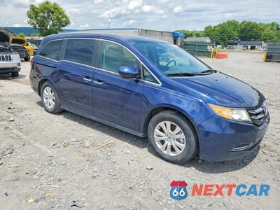 Czwarte zdjęcie samochodu z boku: 2015 HONDA ODYSSEY EXL VIN:5FNRL5H64FB105042 - miniatura