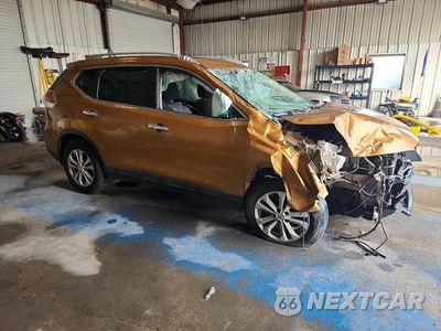 Czwarte zdjęcie samochodu z boku: 2014 NISSAN ROGUE S VIN:5N1AT2MT3EC803317 - miniatura