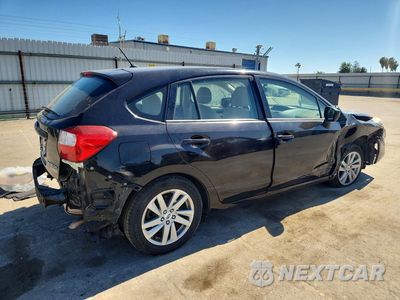 Trzecie zdjęcie samochodu z tyłu: 2016 SUBARU IMPREZA PREMIUM VIN:JF1GPAB69G8232695 - miniatura