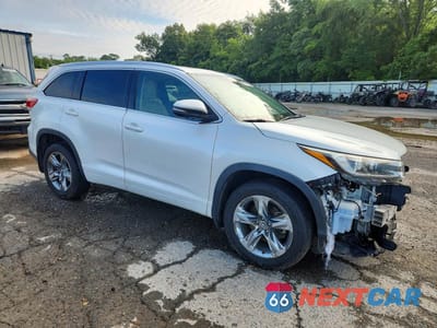 Czwarte zdjęcie samochodu z boku: 2018 TOYOTA HIGHLANDER LIMITED PLATINUM VIN:5TDYZRFH2JS271246 - miniatura