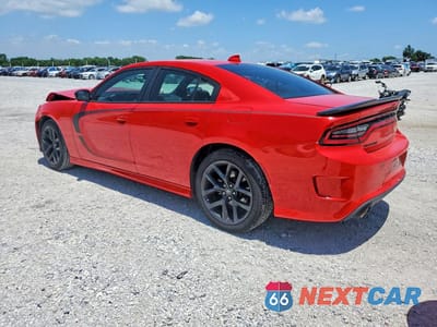 Drugie zdjęcie samochodu z przodu: 2022 DODGE CHARGER GT VIN:2C3CDXHG4NH141737 - miniatura