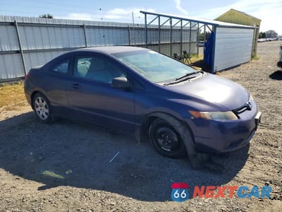 Czwarte zdjęcie samochodu z boku: 2007 HONDA CIVIC LX VIN:2HGFG12637H578517 - miniatura