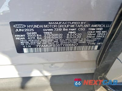 Zdjęcie 13 z 13 samochodu: 2026 HYUNDAI IONIQ 9 SEL VIN:7YAMUFS35TY006827 - miniatura