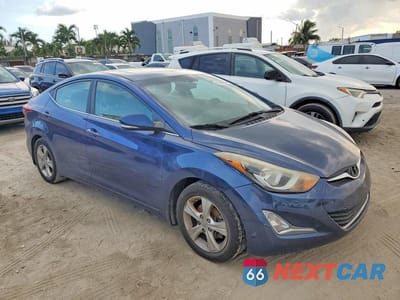 Czwarte zdjęcie samochodu z boku: 2016 HYUNDAI ELANTRA VALUE EDITION VIN:5NPDH4AE6GH791143 - miniatura