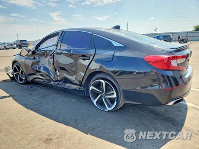 Drugie zdjęcie samochodu z przodu: 2020 HONDA ACCORD SPORT VIN:1HGCV1F33LA139285 - miniatura