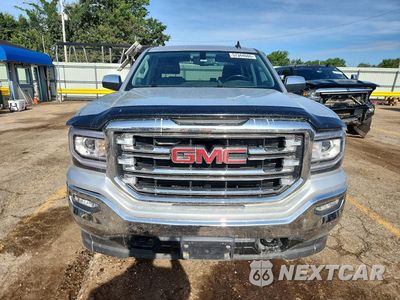 Piąte zdjęcie samochodu w środku: 2018 GMC SIERRA K1500 SLT VIN:3GTU2NEC4JG291949 - miniatura