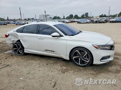 Czwarte zdjęcie samochodu z boku: 2020 HONDA ACCORD SPORT VIN:1HGCV1F33LA081209 - miniatura