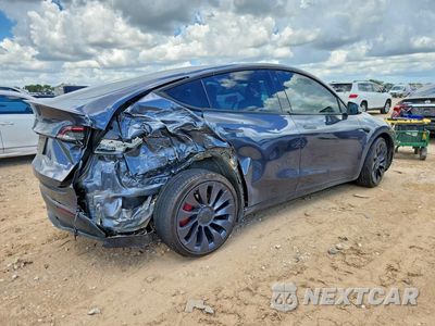 Trzecie zdjęcie samochodu z tyłu: 2022 TESLA MODEL Y VIN:7SAYGDEF4NF392561 - miniatura