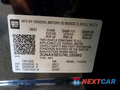 Zdjęcie 13 z 13 samochodu: 2024 CHEVROLET EQUINOX LS VIN:3GNAXSEG7RL100993 - miniatura
