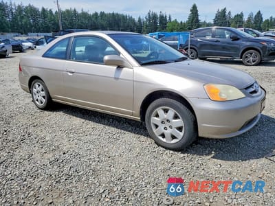 Czwarte zdjęcie samochodu z boku: 2002 HONDA CIVIC EX VIN:1HGEM22992L058368 - miniatura