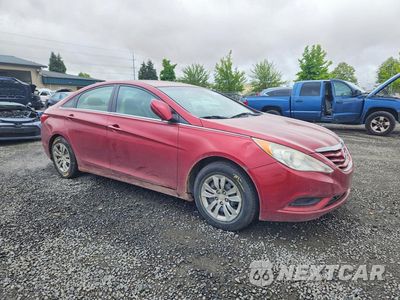 Czwarte zdjęcie samochodu z boku: 2012 HYUNDAI SONATA GLS VIN:5NPEB4AC6CH333746 - miniatura