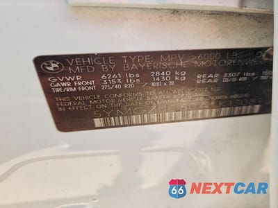 Zdjęcie 12 z 12 samochodu: 2010 BMW X6 M VIN:5YMGZ0C50ALK13081 - miniatura