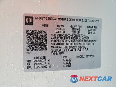 Zdjęcie 14 z 14 samochodu: 2026 GMC TERRAIN AT4 VIN:3GKALYEG4TL241135 - miniatura