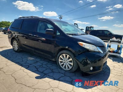 Czwarte zdjęcie samochodu z boku: 2012 TOYOTA SIENNA XLE 7-PASSENGER VIN:5TDDK3DC5CS042019 - miniatura