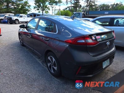 Trzecie zdjęcie samochodu z tyłu: 2018 HYUNDAI IONIQ SEL VIN:KMHC75LC6JU073925 - miniatura